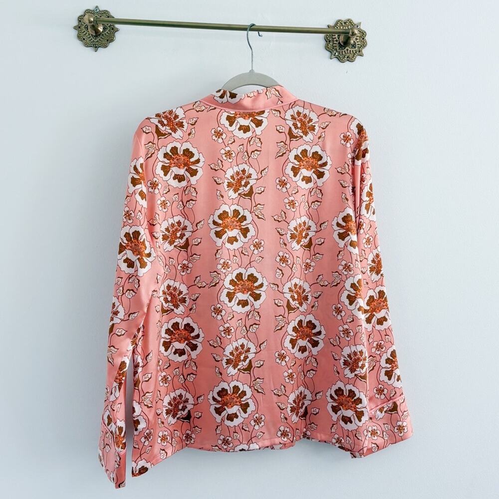 J. Crew Pink Floral Button-Down Shirt - Picture 7 of 7